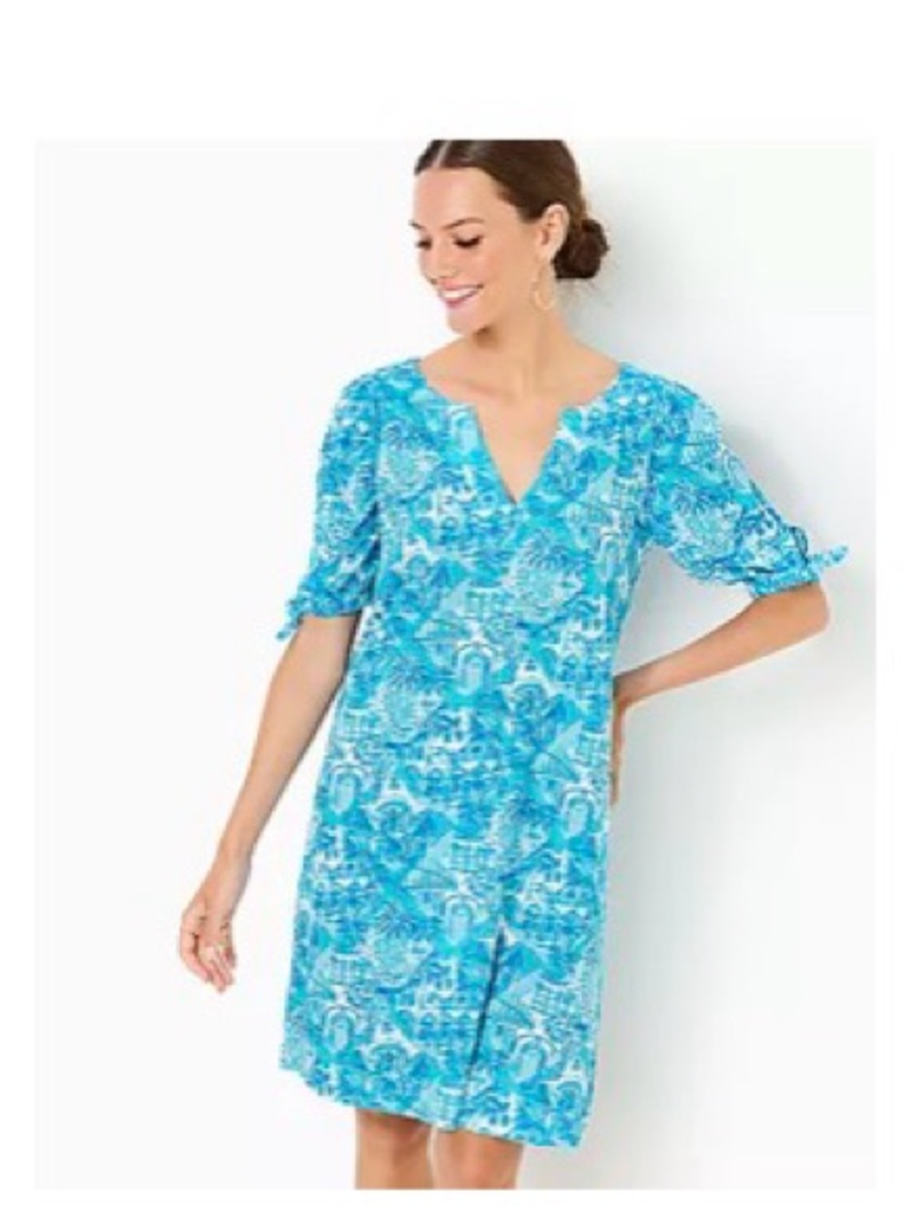 New with Tags - Lilly Pulitzer V-Neck Shift Dress XXL